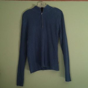Vintage Levi’s men’s cotton quarter zip sweater